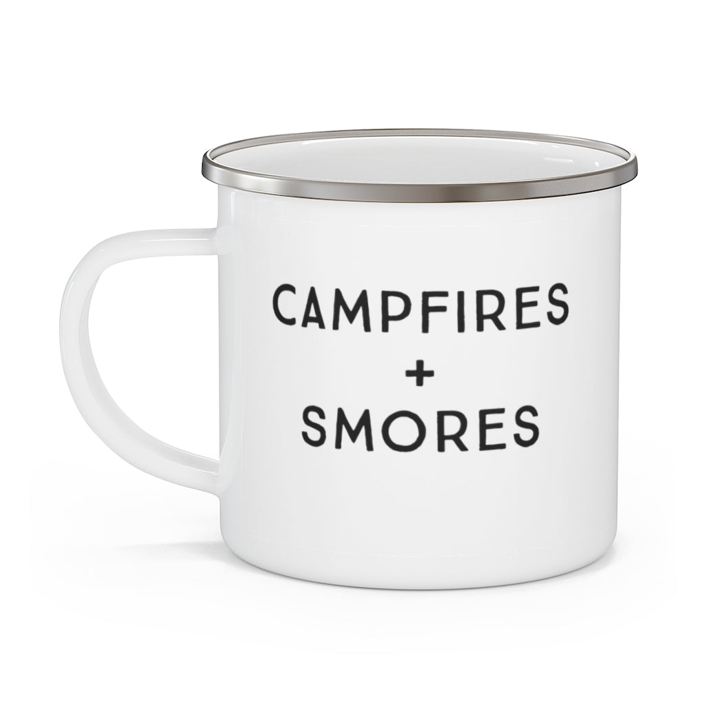 Campfires and Smores - Fall Campfire Coffee Mug - Canton Box Co.