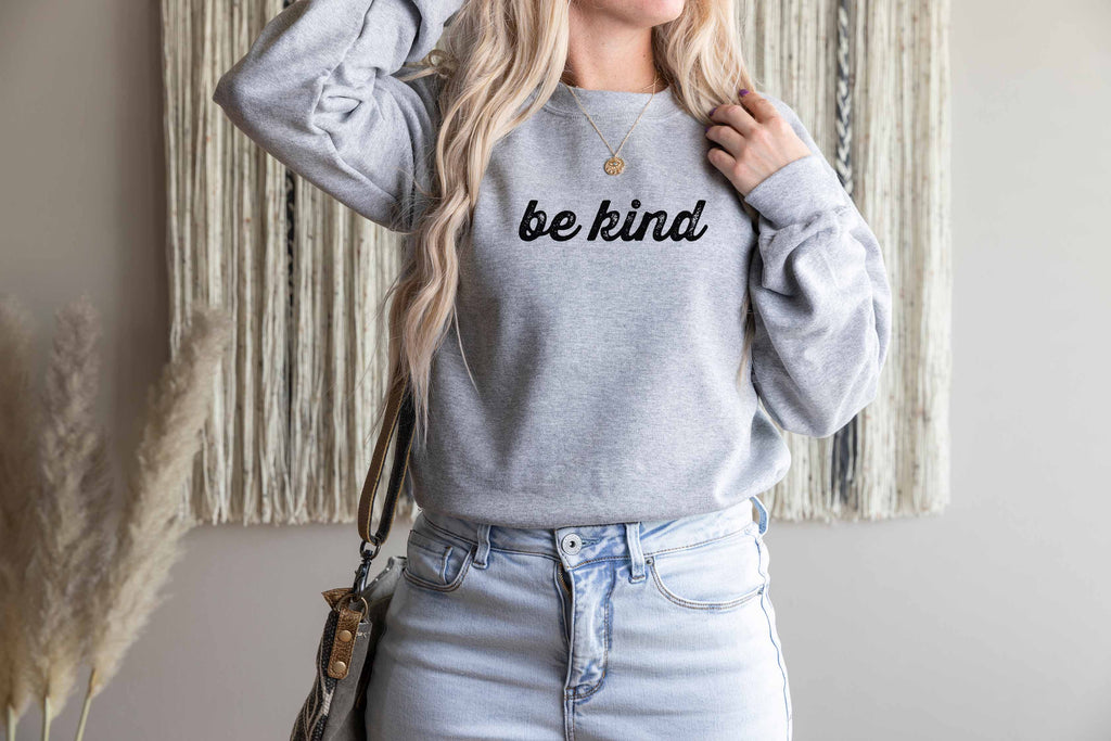 Be Kind | Crew Neck Kindness Sweatshirt - Canton Box Co.