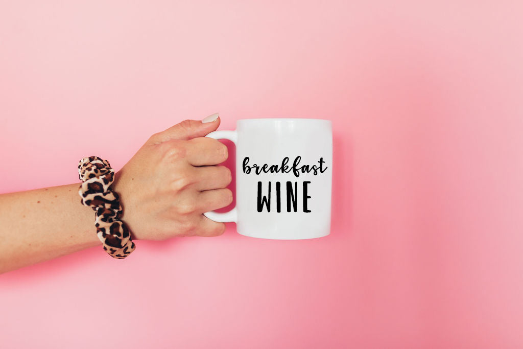 Breakfast Wine | Funny Coffee Mug