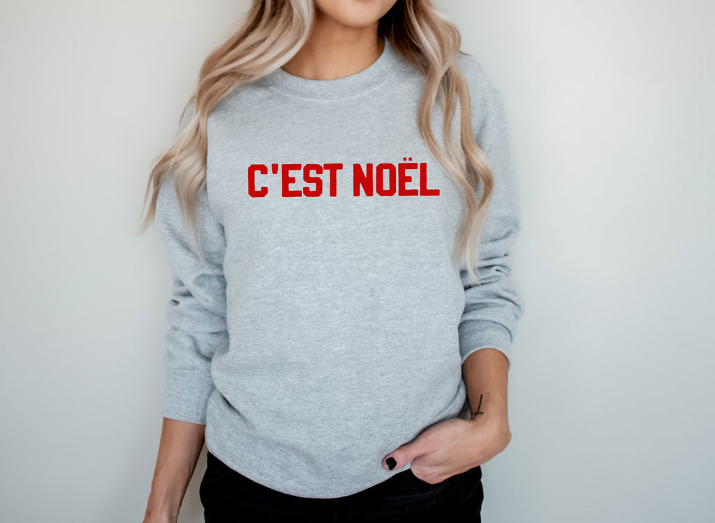 C'est Noel | Festive Christmas Sweatshirt