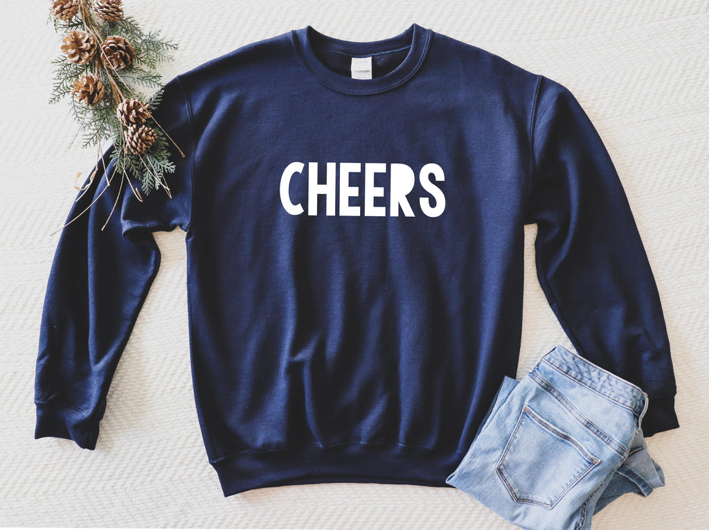 Cheers | Christmas and New Year's Sweatshirt - Canton Box Co.