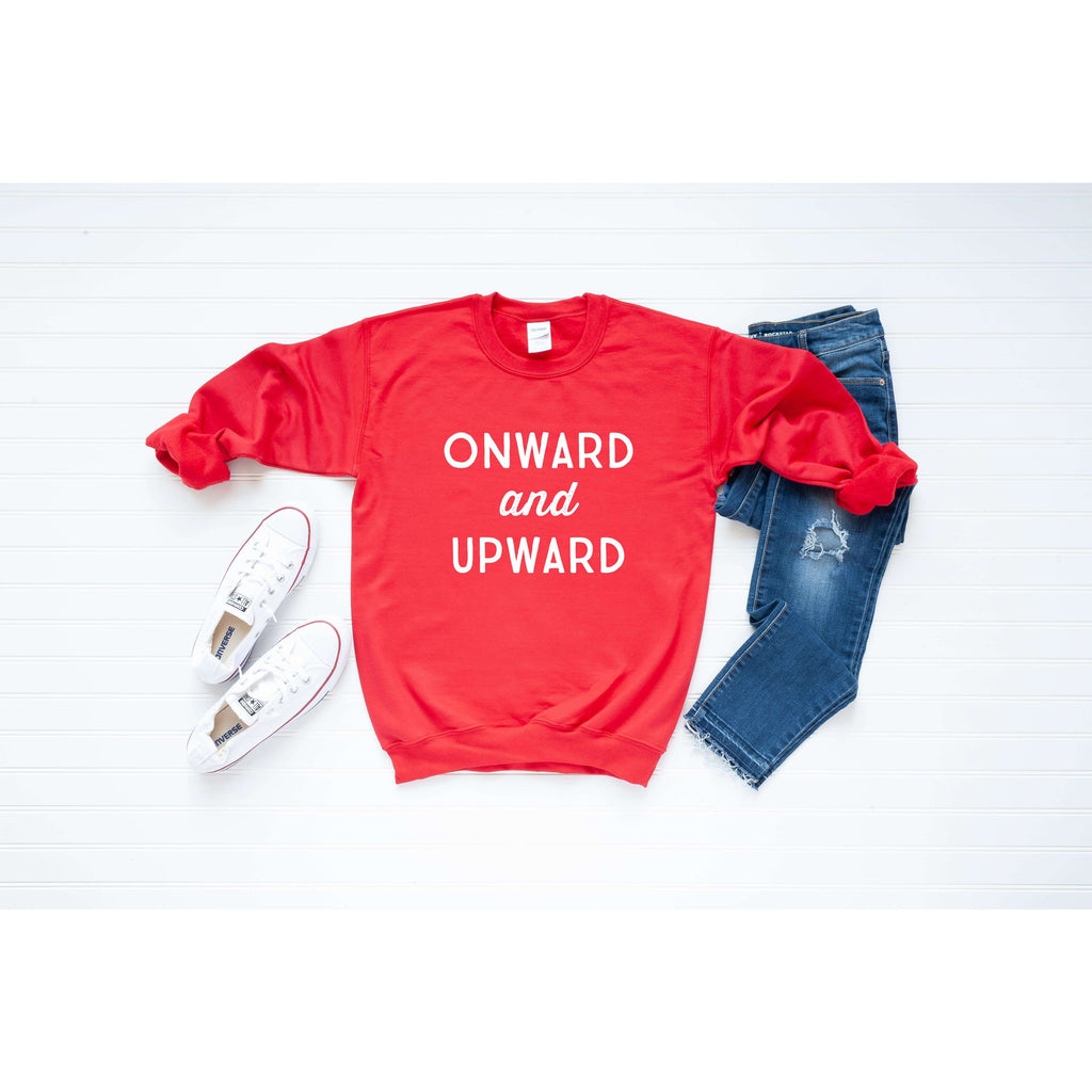Onward and Upward | Crew Neck Sweatshirt - Canton Box Co.