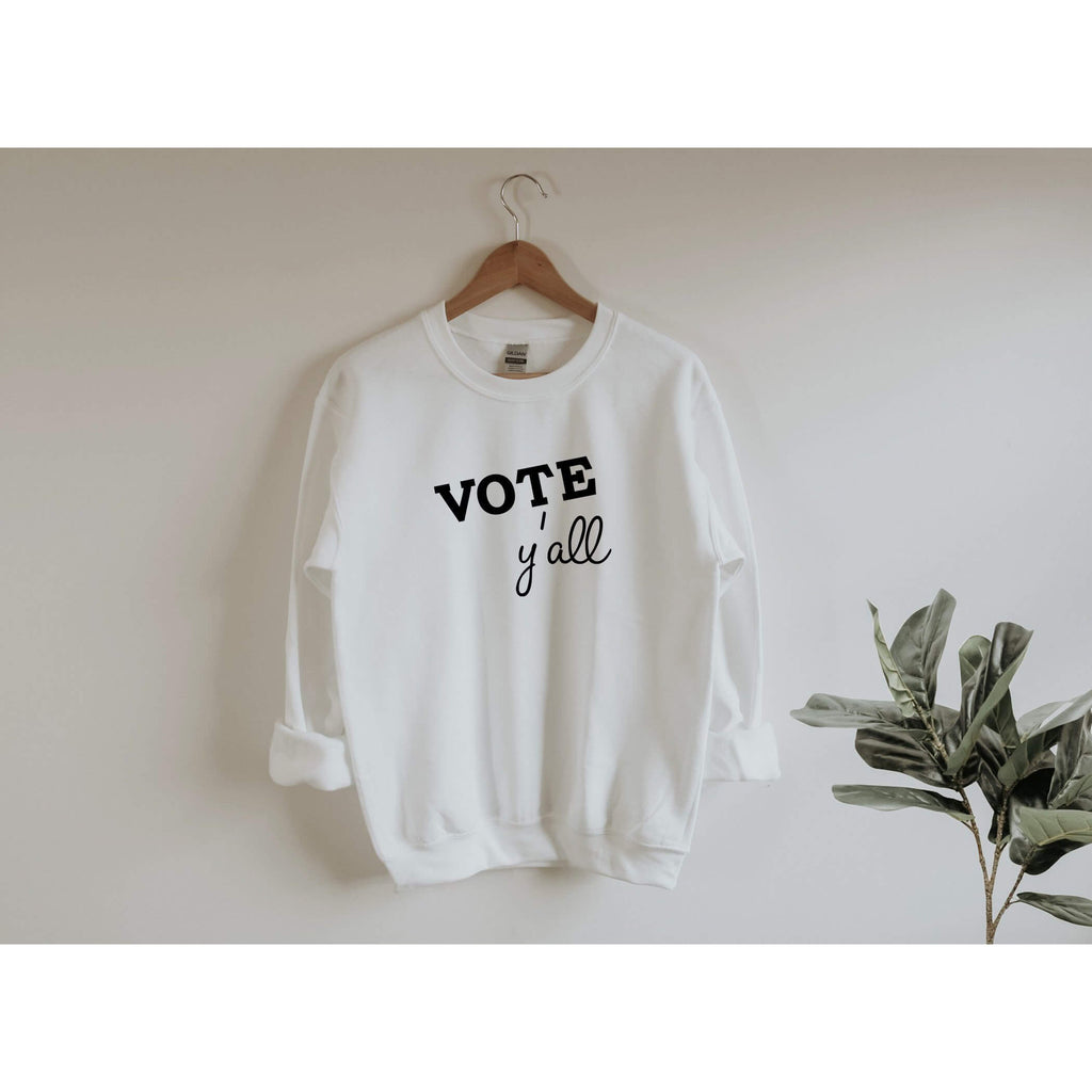 Vote Y'all | Crew Neck Sweatshirt - Canton Box Co.