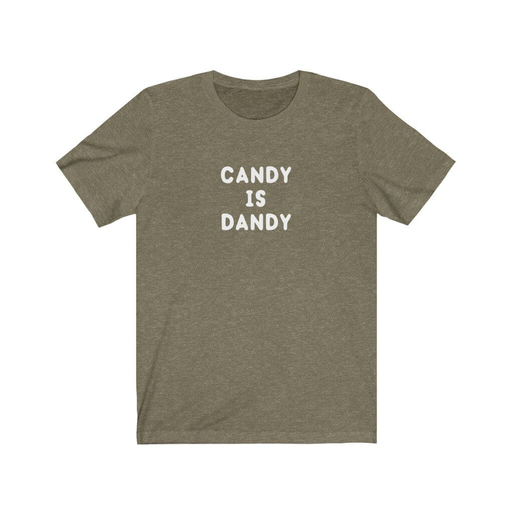 Candy is Dandy - Halloween T-Shirt - Canton Box Co.