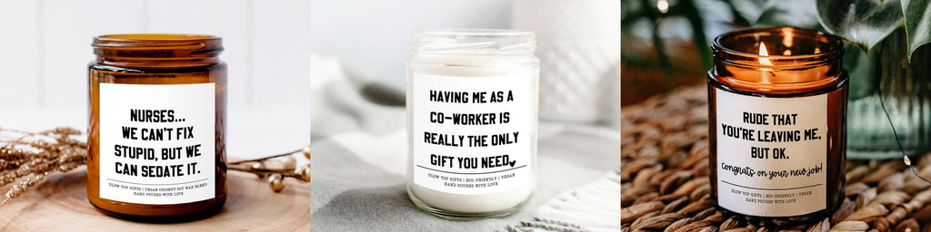 Candles for Co-Workers