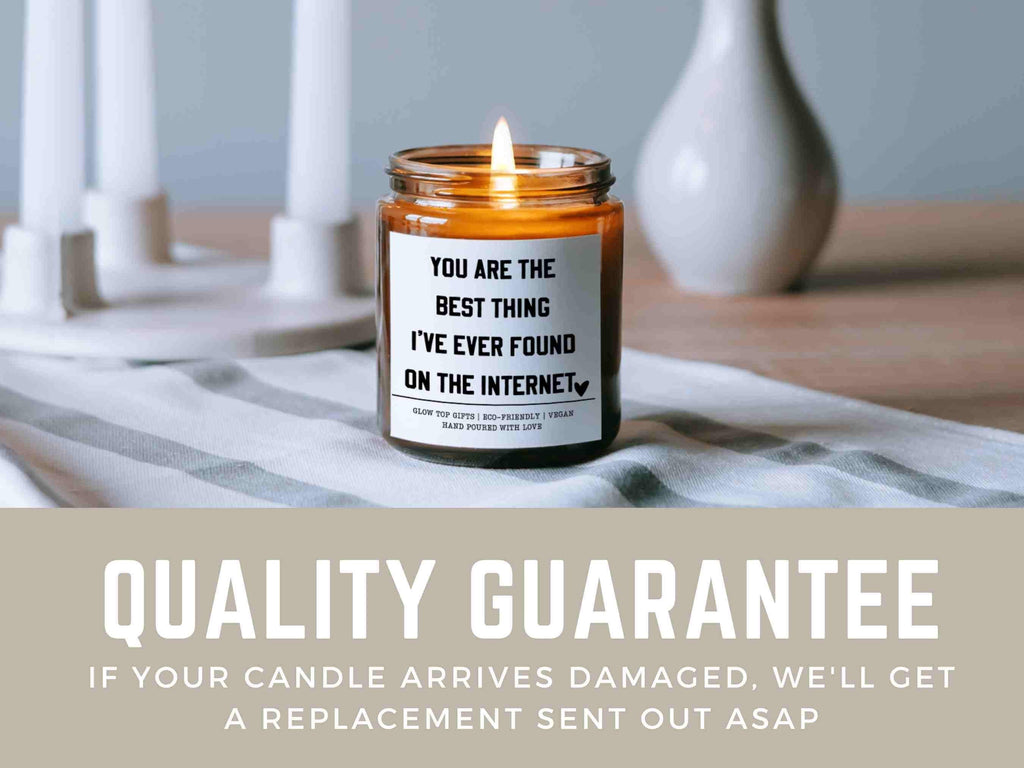 Best Thing On the Internet Candle, Boyfriend Gift Candle, Anniversary Gift, Birthday Gift for Him, Anniversary gift for Him