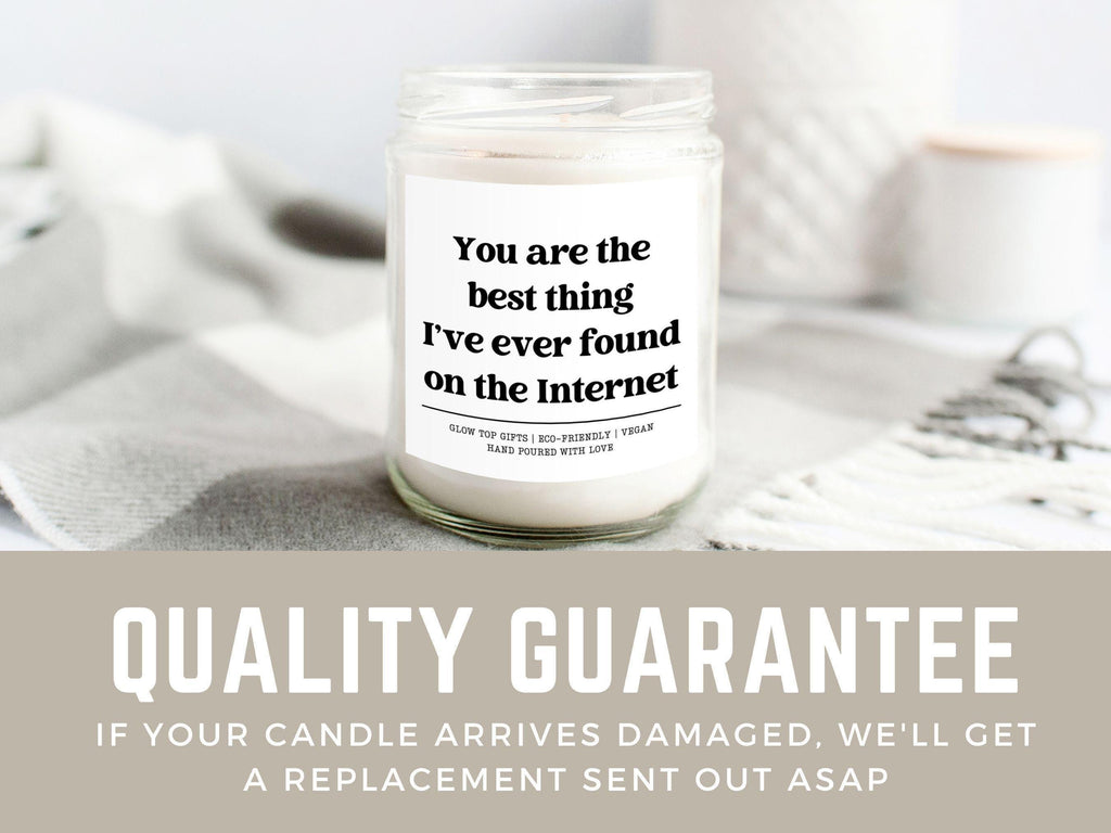 Best Thing On the Internet Candle, Boyfriend Gift Candle, Anniversary Gift, Birthday Gift for Him, Anniversary Gift for Him, Boyfriend Gift