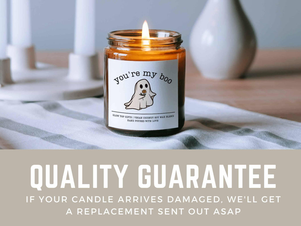 You're My Boo Cute Halloween Candles, Halloween Candle, Halloween Gifts, Halloween Decor, Pumpkin Spice Candle, Gift for Girlfriend