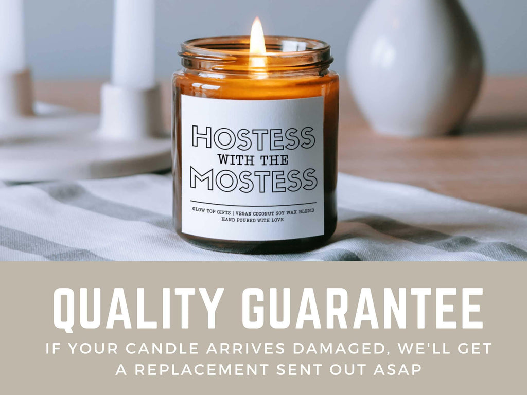 Hostess Thank You Gift, Thanksgiving Hostess Gift, Hostess with the Mostess Gift, Hostess Gift, Soy Candle, Host Gift, Thanksgiving Host