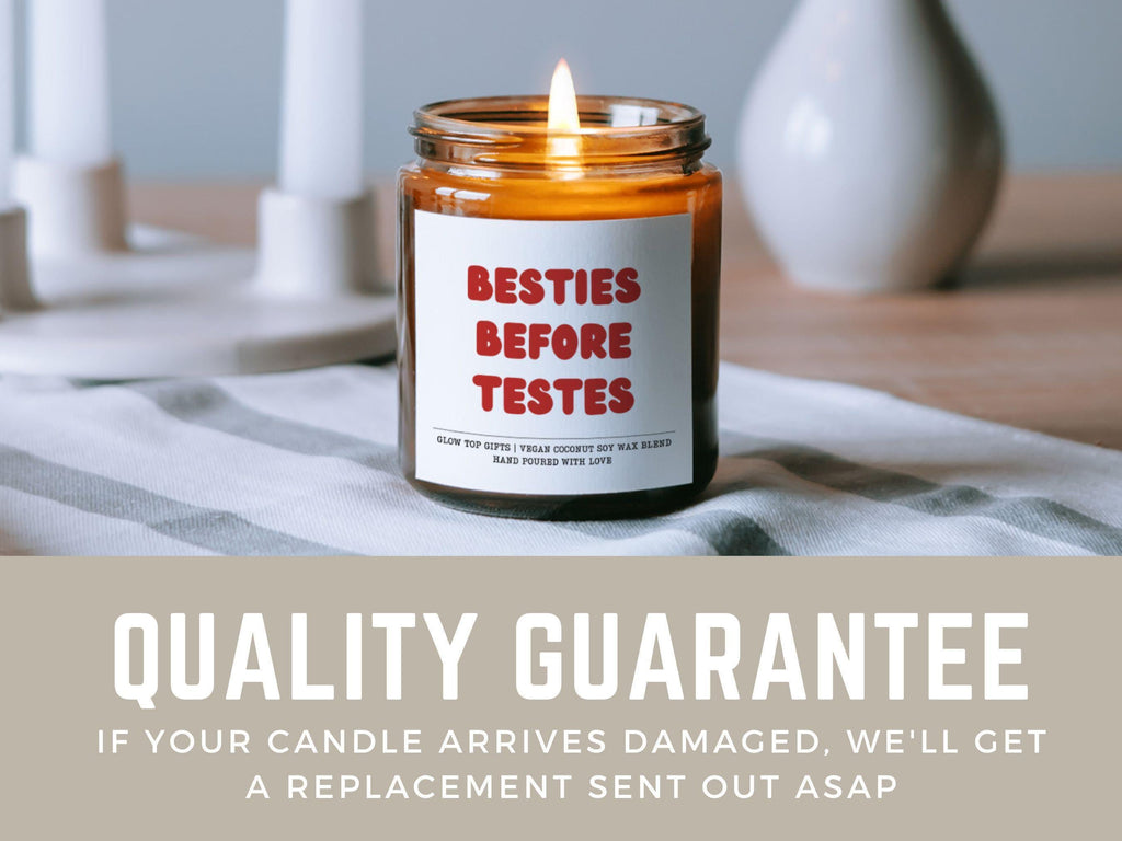 Galentine's Day Candle, Funny Gift for Best Friend, Besties Before Testes Candle, Galentine's Day Gift Candle, Valentine Gift for Friend