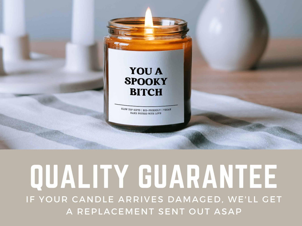 Funny Candle for Halloween, You a Spooky Bitch Candle, Funny Halloween Decor, Halloween Candle, Halloween Party Favor, Halloween Decoration