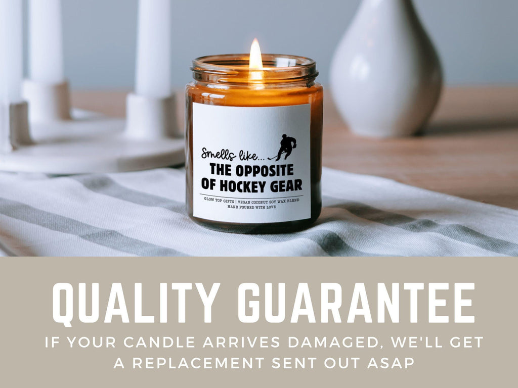 Hockey Mom Gift for Mother's Day, Funny Hockey Mom Gift, Hockey Mom Candle, Gift for Hockey Mom, Hockey Mom Birthday Gift, Hockey Manager