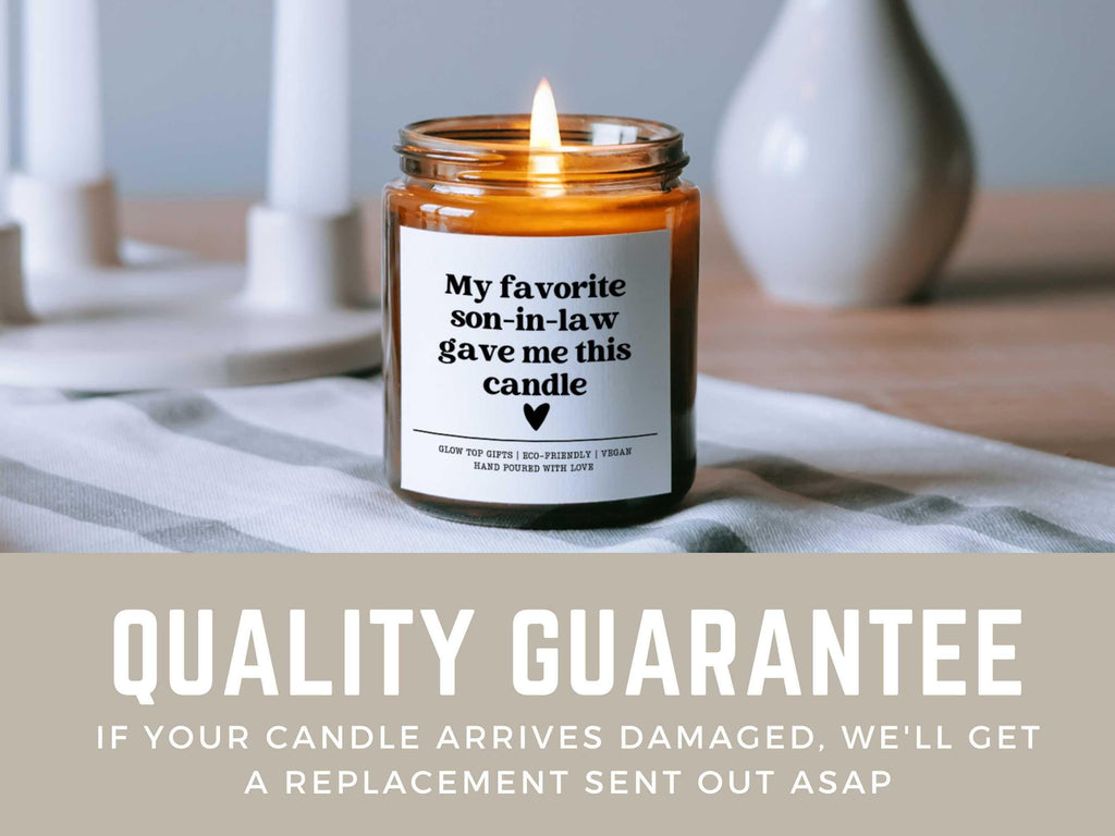 Gift for Mother In Law, Scented Soy Candle, Mother's Day Gift for Mother-in-Law, Wedding Gift for MIL ,Birthday Gift From Son-in-Law