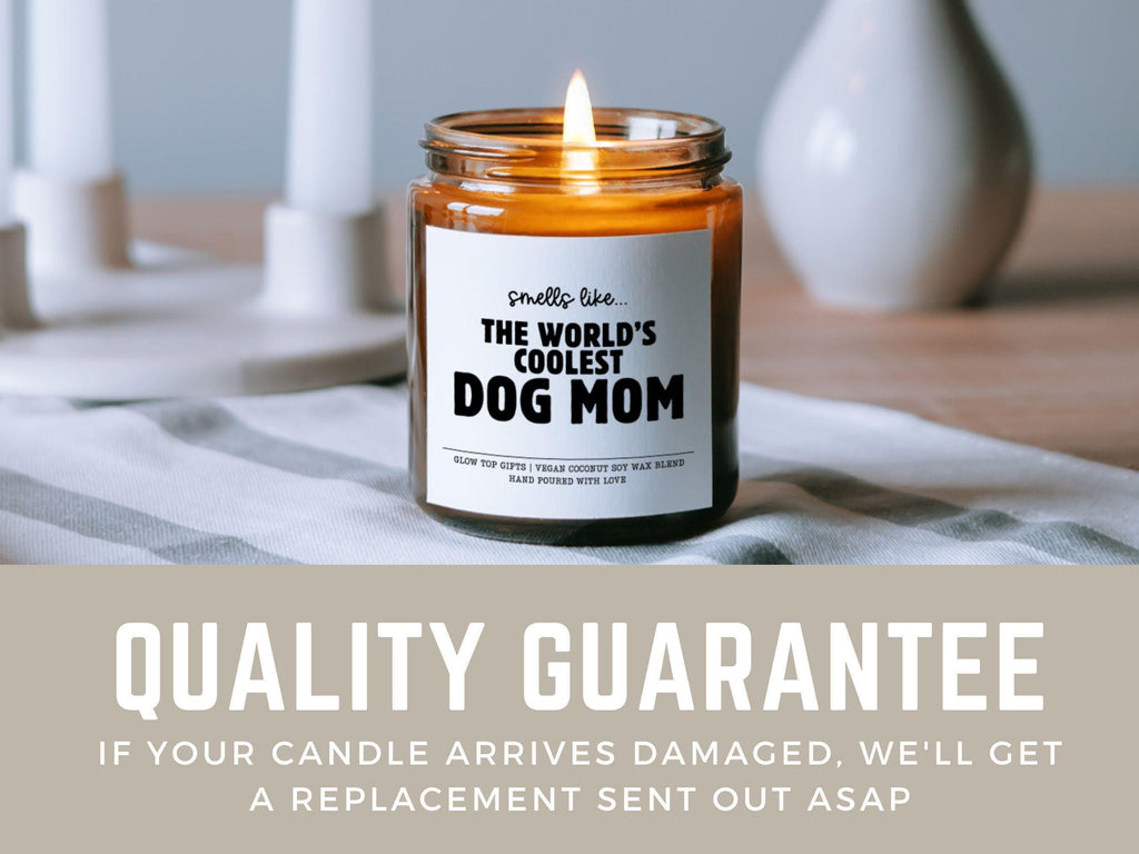 Cute Candle Gift for Dog Mom, Dog Mom Birthday Gift, Gift for New Dog Owner, Dog Mom Gift, Christmas Gift for Dog Mom, Funny Dog Mom Gift