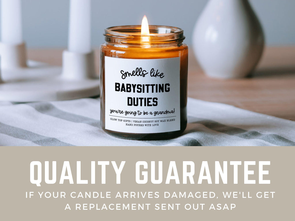 Pregnancy Announcement Gift for Grandma, You are Going To Be A Grandma, Smells Like Babysitting Duties for Grandma, Baby Reveal for Grandma