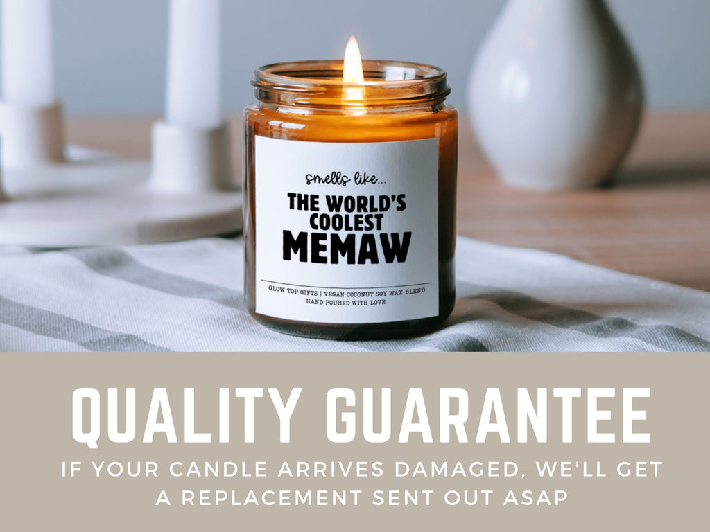 Mother's Day Gift for Memaw, Memaw Birthday Gift, Mother's Day Gift for Grandma, Memaw Christmas Gift, World's Best Memaw Gift, Memaw Candle
