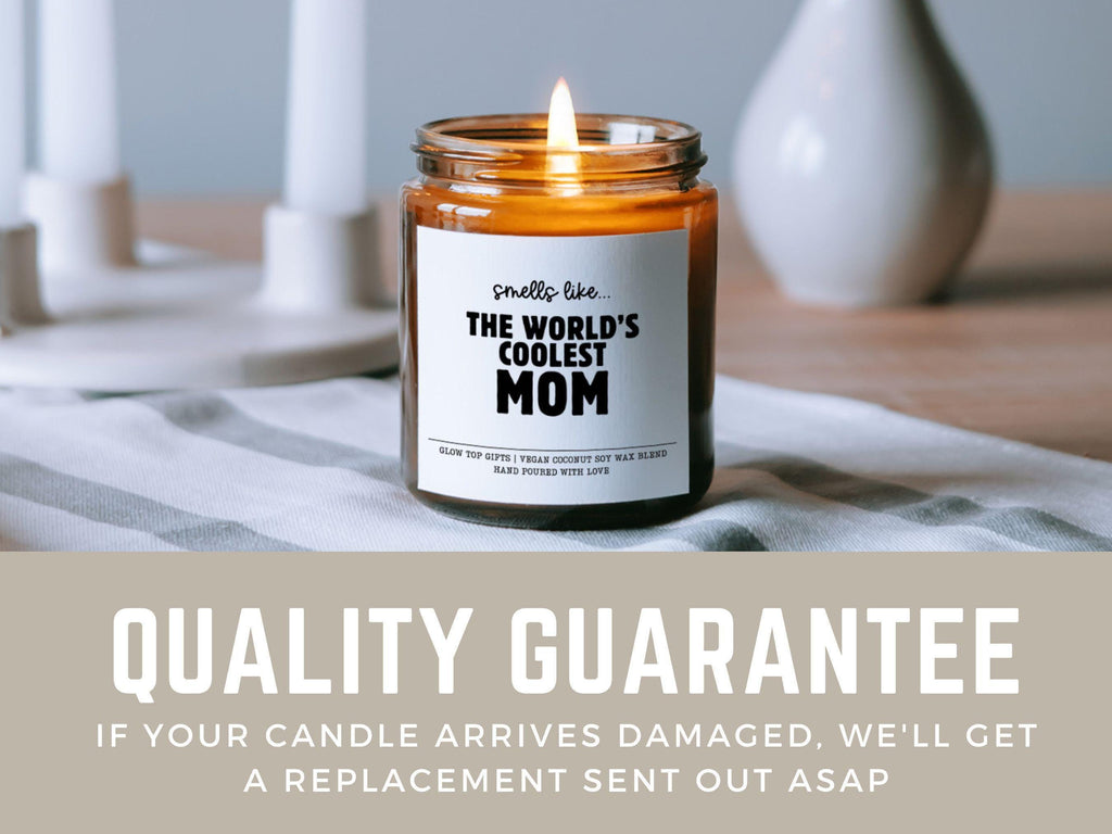 Funny Mom Candle, Gift for Mom, Birthday Gift for Mom, Mother's Day Gift for Mom, Gift from Daughter, Funny Gifts, World's Best Mom Gift
