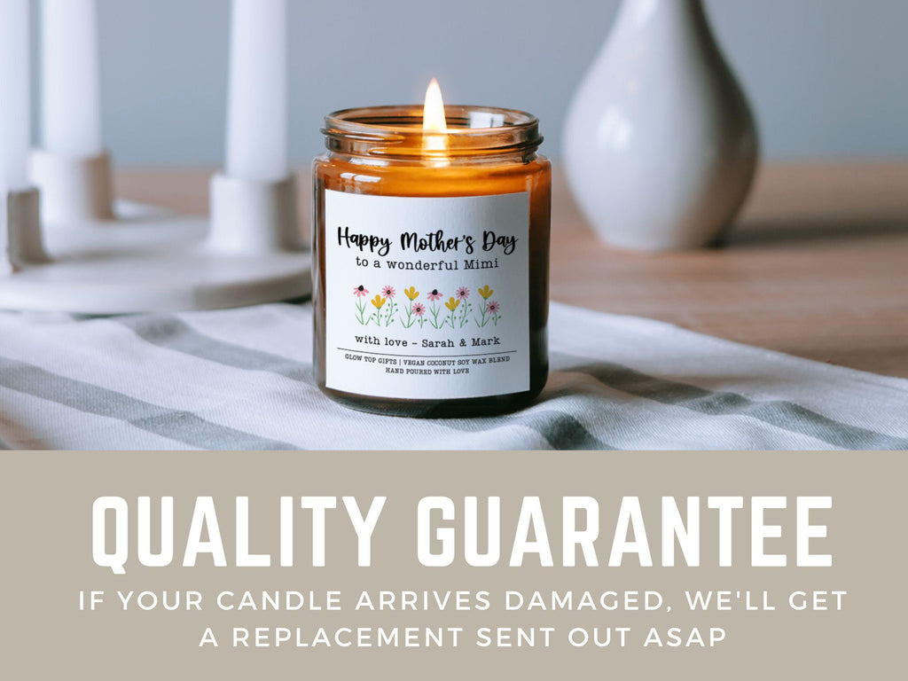 Mother's Day Gift for Mimi, Custom Gift for Mimi, Personalized Mother's Day Candle for Grandma, Gift for Mimi, Mimi Mother's Day, Mimi Gift