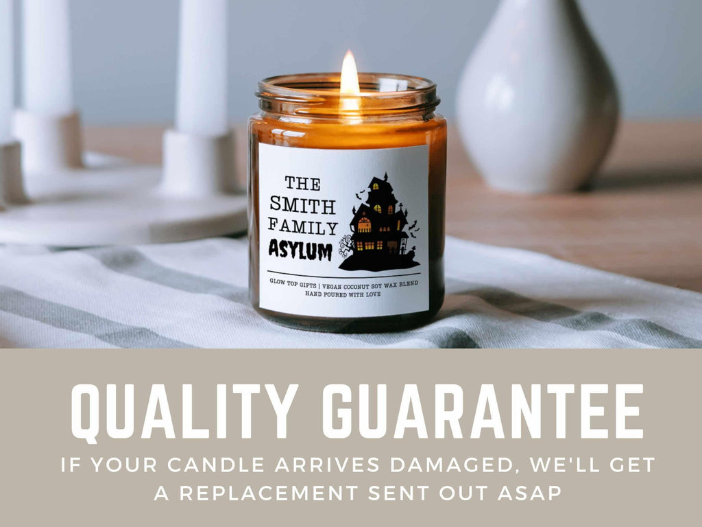 Personalized Family Halloween Candle, Halloween Gift, Custom Fall Candle, Halloween Decor, Funny Halloween, Halloween Gifts, Fall Candle