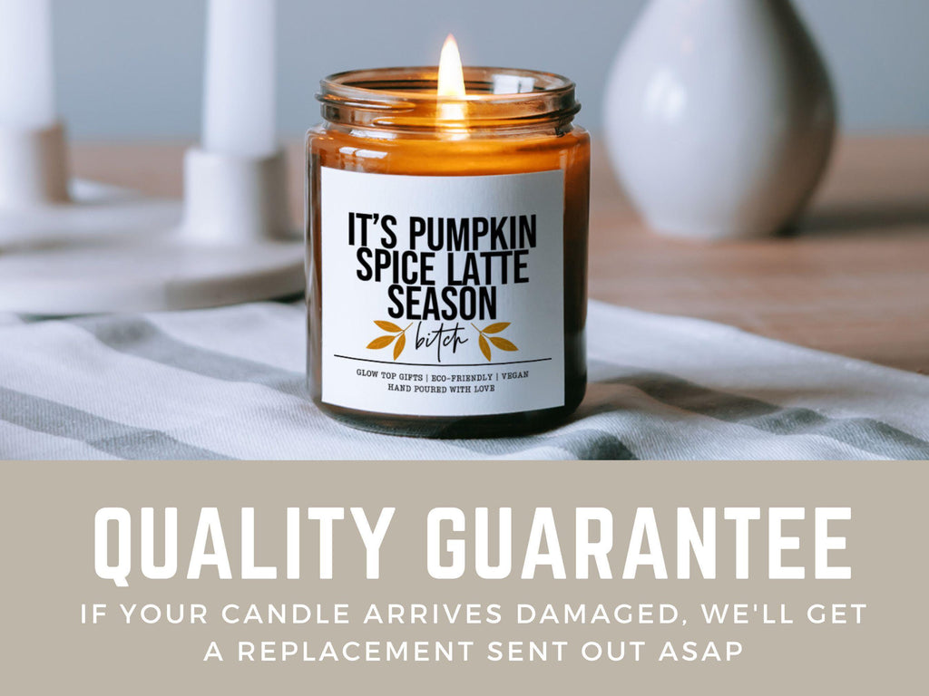 Funny Pumpkin Spice Latte Season Candle, Pumpkin Spice Candle, Funny Fall Candle, PSL Candle, Pumpkin Decor, Halloween Decor, PSL Season