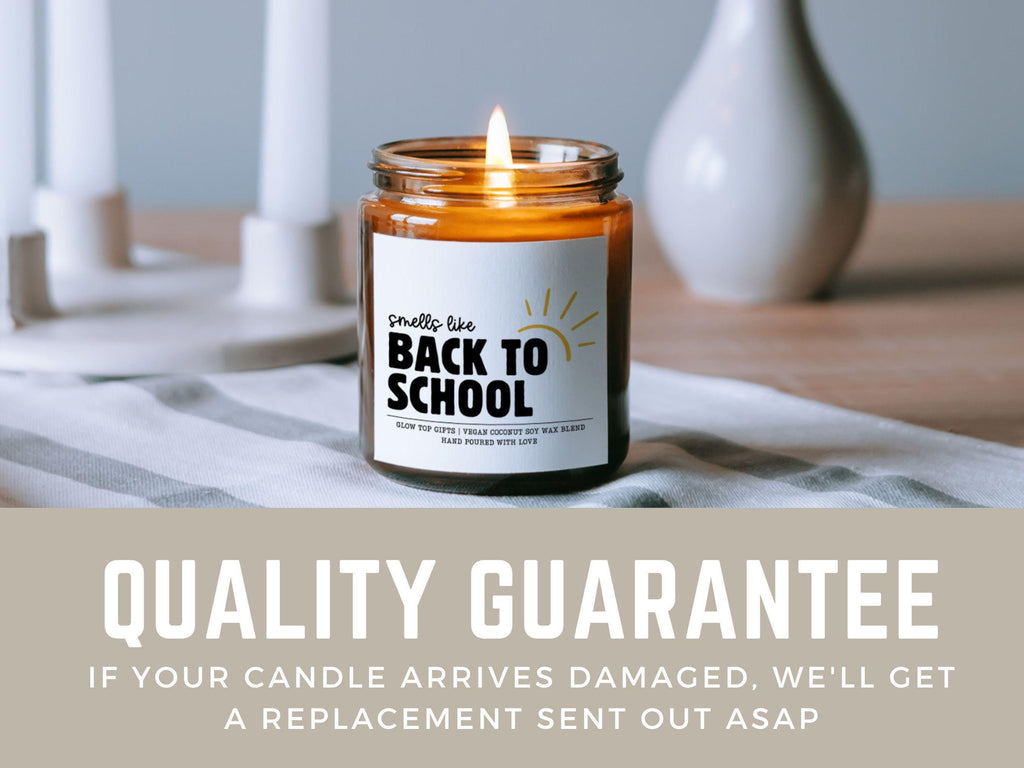 Smells Like Back To School, Cute Back to School Gift for Teacher, Teacher Appreciation Gift, Principal Gift, Gift for Pre School Teacher