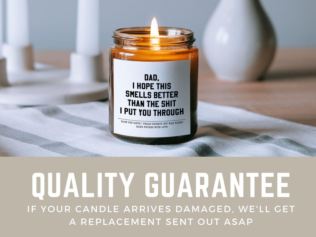 Funny Father's Day Gift for Dad, Dad Birthday Gift, Funny Candle Gifts for Dad, Best Dad Ever Gift, Gift for Dad, Gift from Daughter for Dad