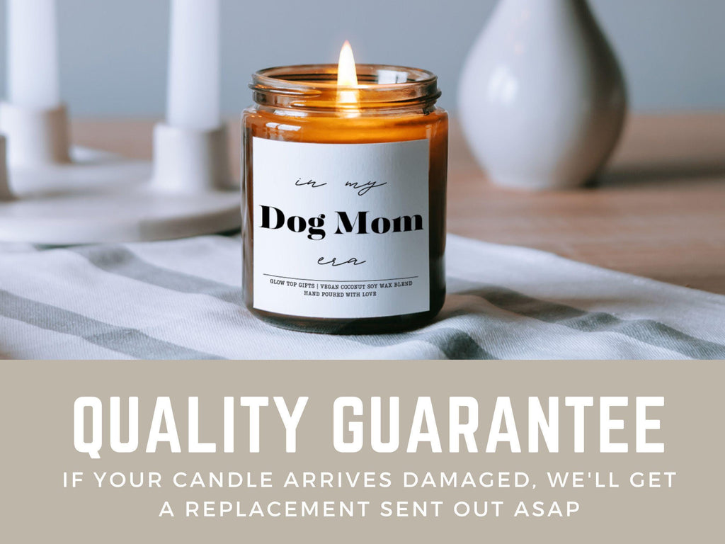 Cute Candle Gift for Dog Mom, Dog Mom Birthday Gift, Gift for New Dog Owner, Dog Mom Gift, Christmas Gift for Dog Mom, Funny Dog Mom Gift