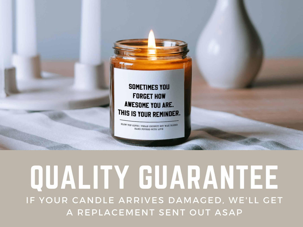 Sometimes You Forget How Awesome You Are, Best Friend Gift, Funny Candle Gifts for Her, Coworker Gift, Best Friend Birthday Gift