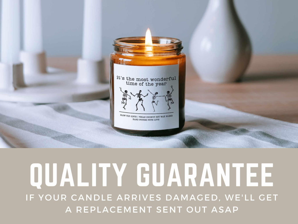 Dancing Skeleton Halloween Candle, Skeleton Halloween Decor, Funny Halloween Candle, Fall Scented Candle, Halloween Skeleton Decor