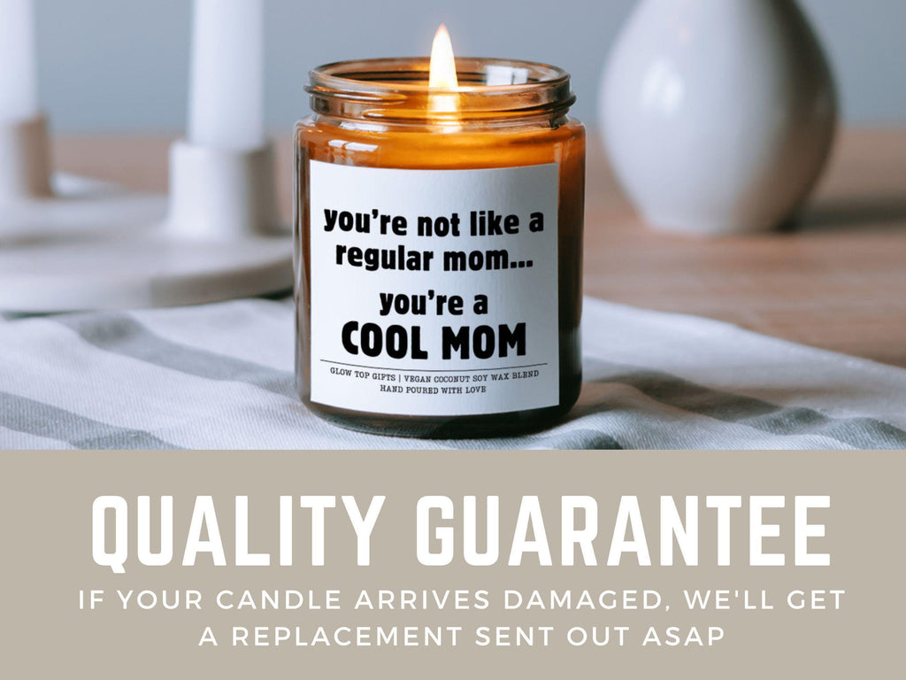 Funny Mom Candle, Gift for Mom, Birthday Candle, Mother's Day Gift for Mom, Gift from Daughter, Funny Gifts, Cool Mom, Mother's Day Candle