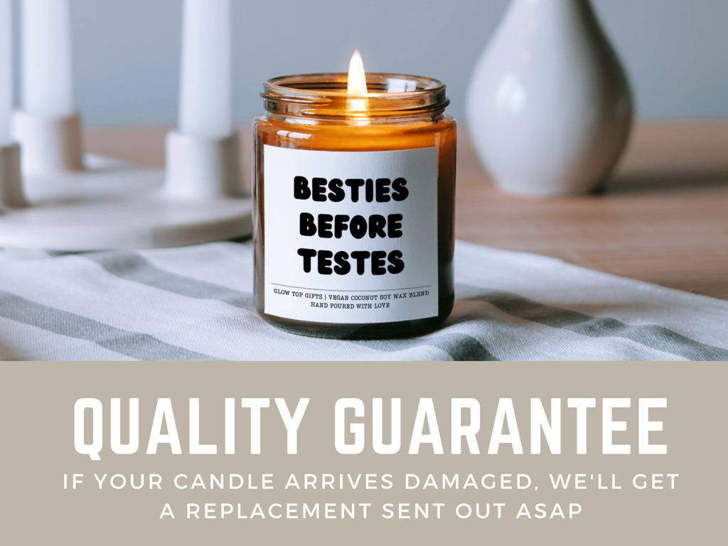 Galentine's Day Candle, Funny Gift for Best Friend, Besties Before Testes Candle, Galentine's Day Gift Candle, Valentine Gift for Friend