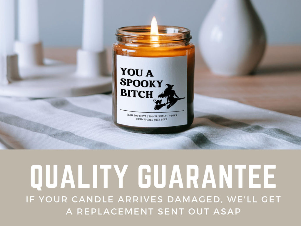 You a Spooky Bitch Candle for Halloween, Funny Halloween Decor, Halloween Candle, Halloween Party Favor, Halloween Witch Decor, Witch Candle