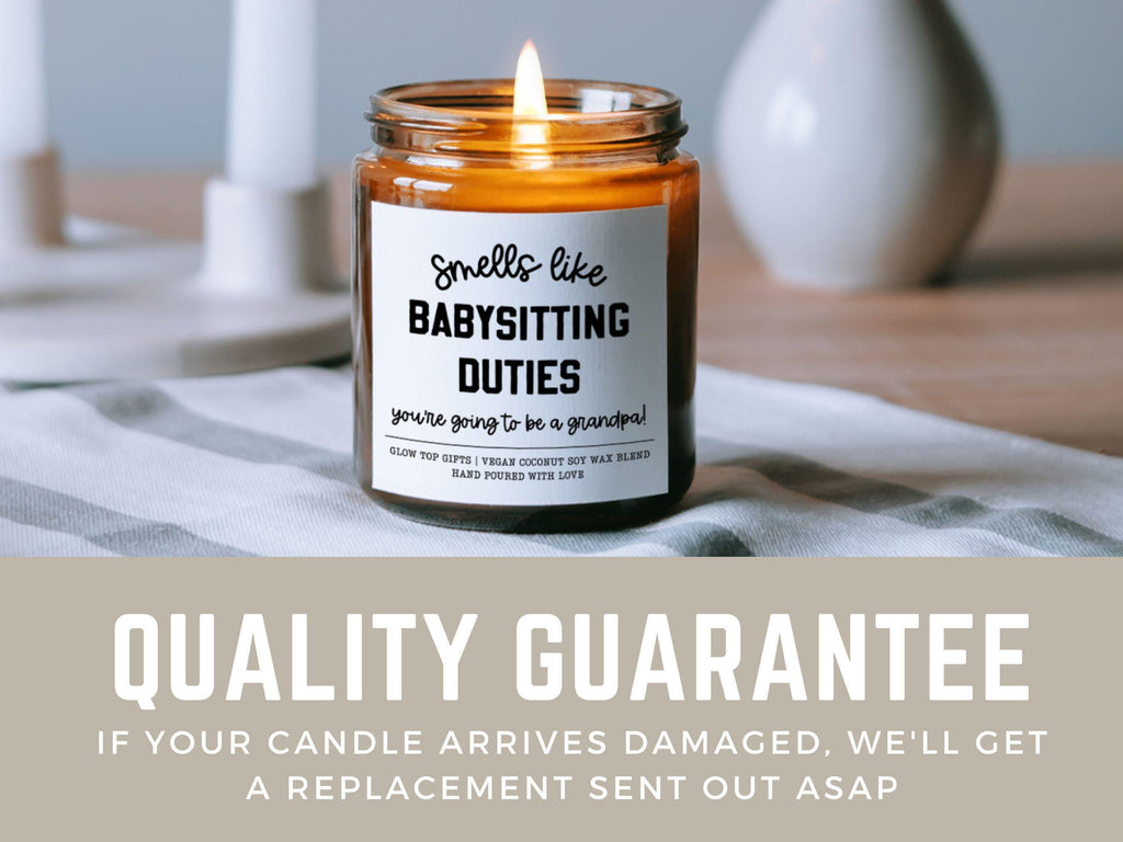 Pregnancy Announcement Gift for Grandparents, You are Going To Be Grandparents, Smells Like Babysitting Duties, Baby Reveal for Grandparents