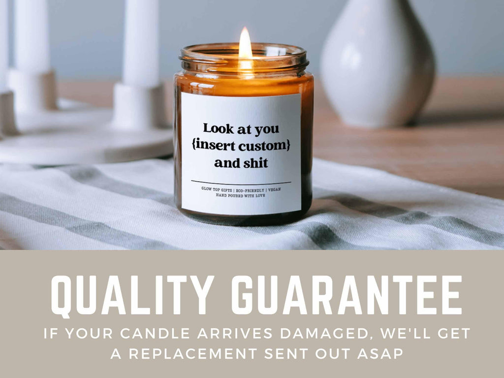 Custom Congratulations Candle Gift, Custom Graduation Gift, Scented Candles Best Friend Gift for Graduation, Funny Personalized Gift for Her