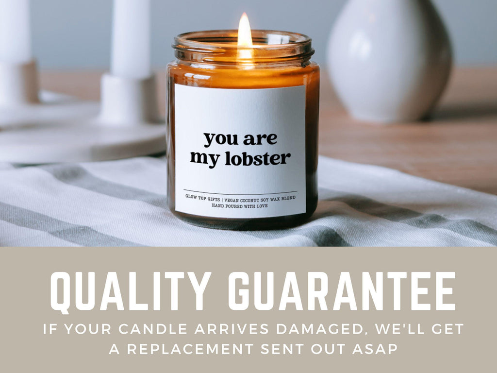 You Are My Lobster Candle Gift, Anniversary Gift for Husband, Birthday Gift for Him, Anniversary gift for Him, Gift for Her, Girlfriend Gift