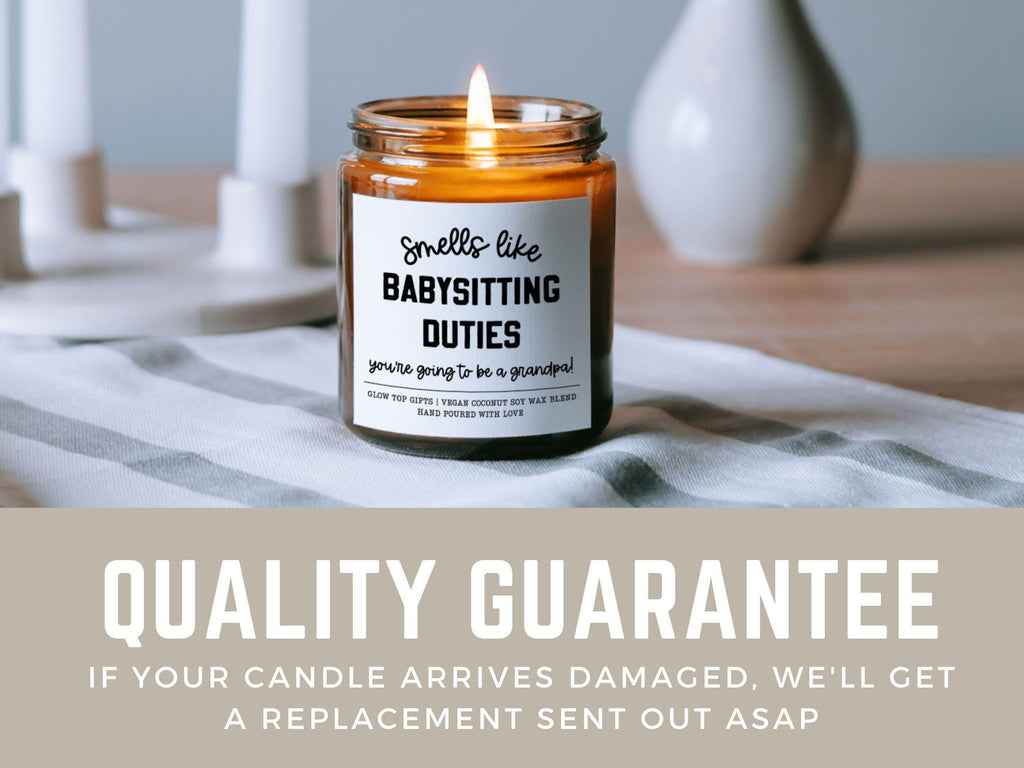 Pregnancy Announcement Gift for Grandpa, You are Going To Be A Grandpa, Smells Like Babysitting Duties for Grandpa, Baby Reveal for Grandpa