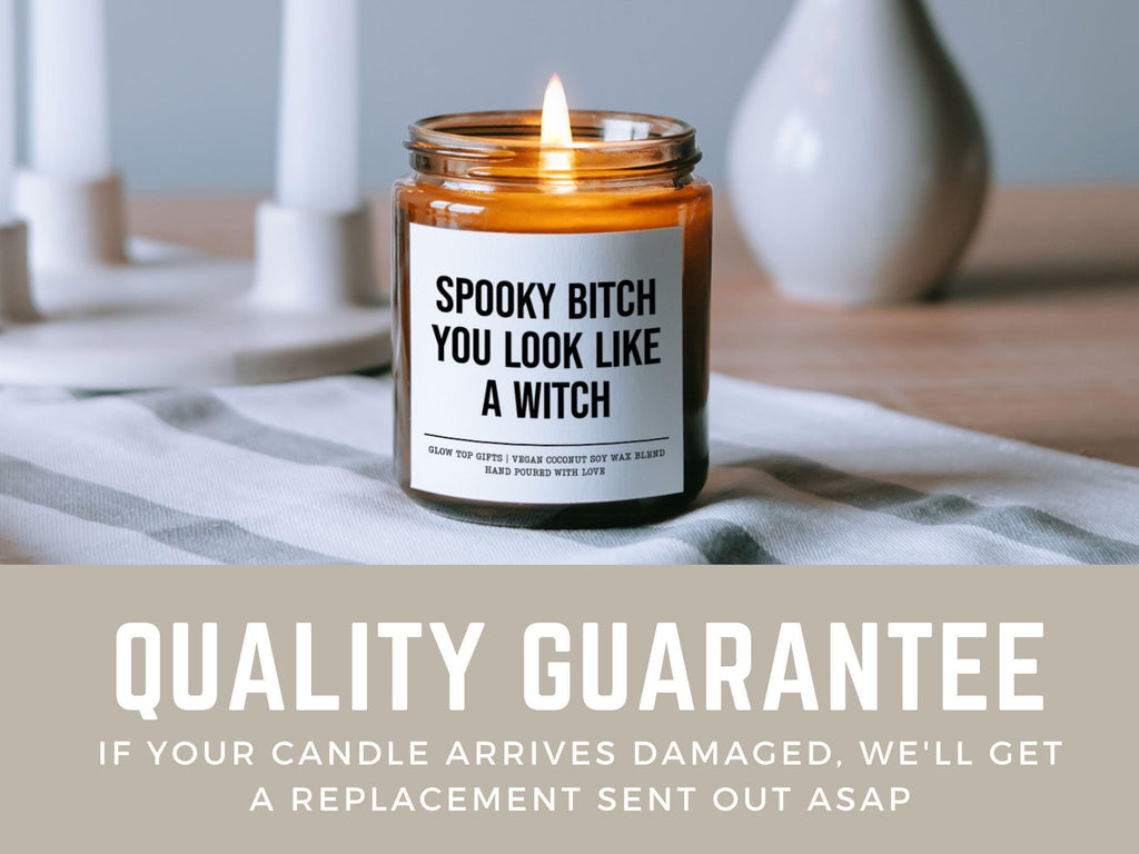 Funny Halloween Candle, Spooky Bitch Candle, Halloween Gift for Her, Halloween Decor, Halloween Gifts, Gift for BFF, Fall Candle for Her