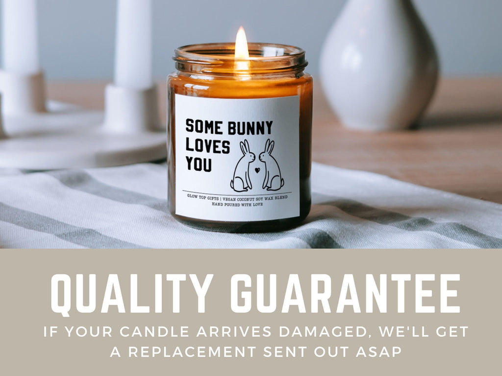 Easter Candle Gift for Her, Some Bunny Loves You Gift Scented Soy Candle, Easter Decor, Easter Gift, Gift for Her, Gift for Him, Easter Gift