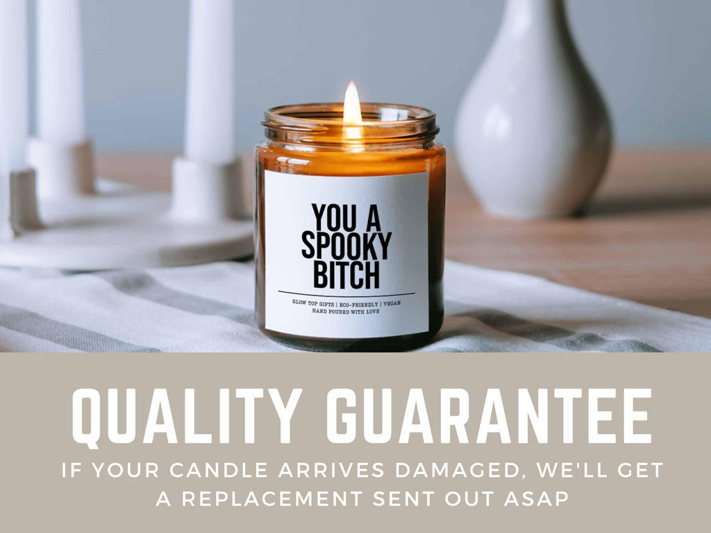 Funny Candle for Halloween, You a Spooky Bitch Candle, Funny Halloween Decor, Halloween Candle, Halloween Party Favor, Halloween Decoration
