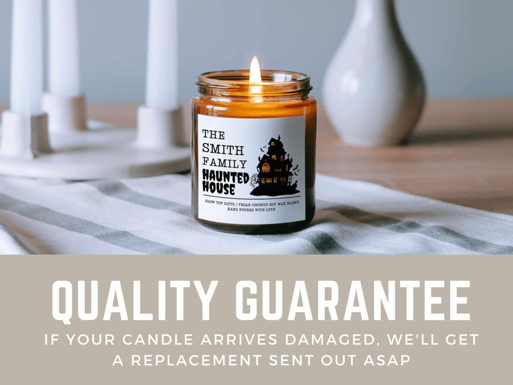 Personalized Family Halloween Candle, Halloween Gift, Custom Fall Candle, Halloween Decor, Funny Halloween, Halloween Gifts, Fall Candle