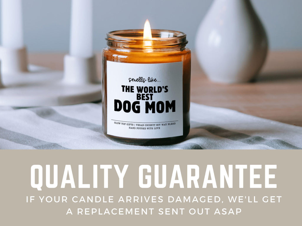 Cute Candle Gift for Dog Mom, Dog Mom Birthday Gift, Gift for New Dog Owner, Dog Mom Gift, Christmas Gift for Dog Mom, Funny Dog Mom Gift