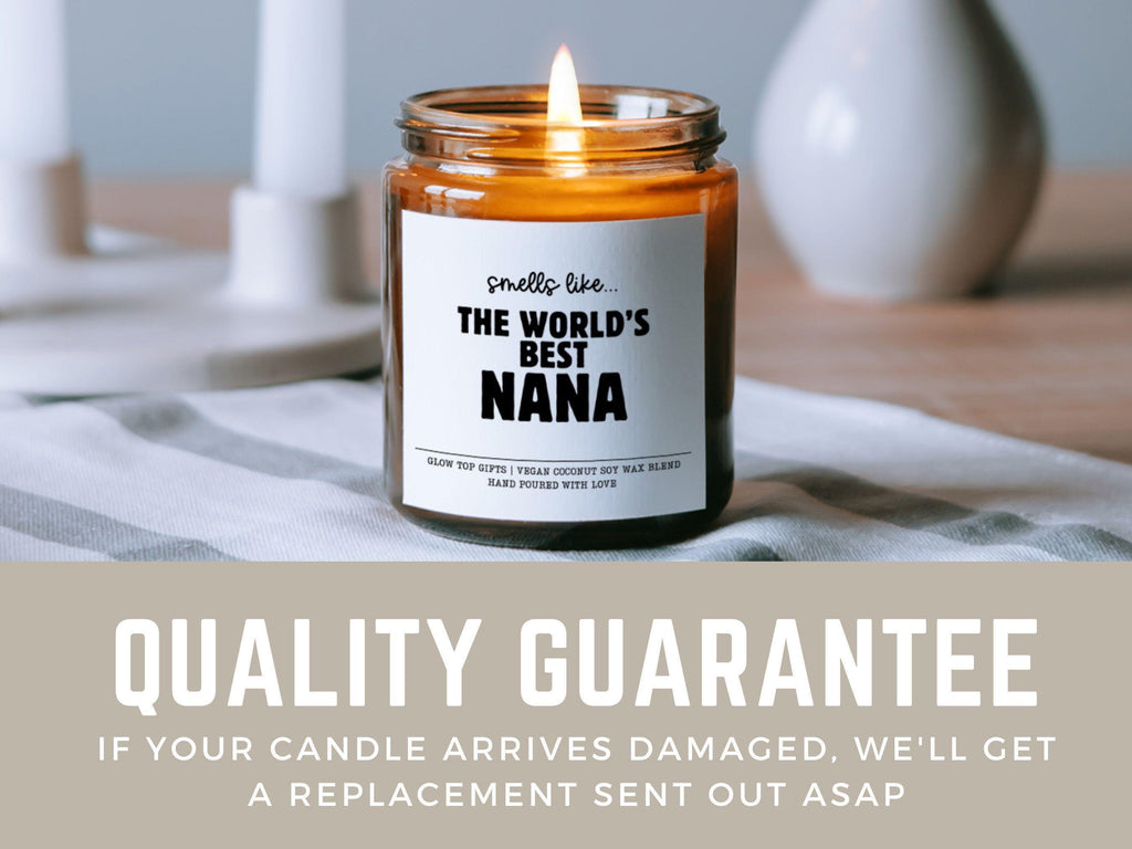Mother's Day Gift for Nana, Nana Birthday Gift, Mother's Day Gift for Grandma, Nana Christmas Gift, World's Best Nana Gift, Nana Candle