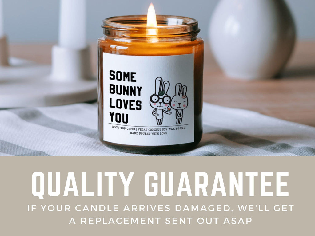 Easter Candle Gift for Her, Some Bunny Loves You Gift Scented Soy Candle, Easter Decor, Easter Gift, Gift for Her, Gift for Him, Easter Gift