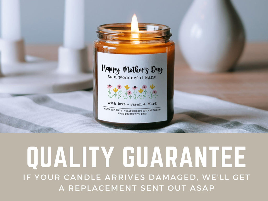 Mother's Day Gift for Nana, Custom Gift for Nana, Personalized Mother's Day Candle for Grandma, Gift for Nana, Nana Mother's Day, Nana Gift