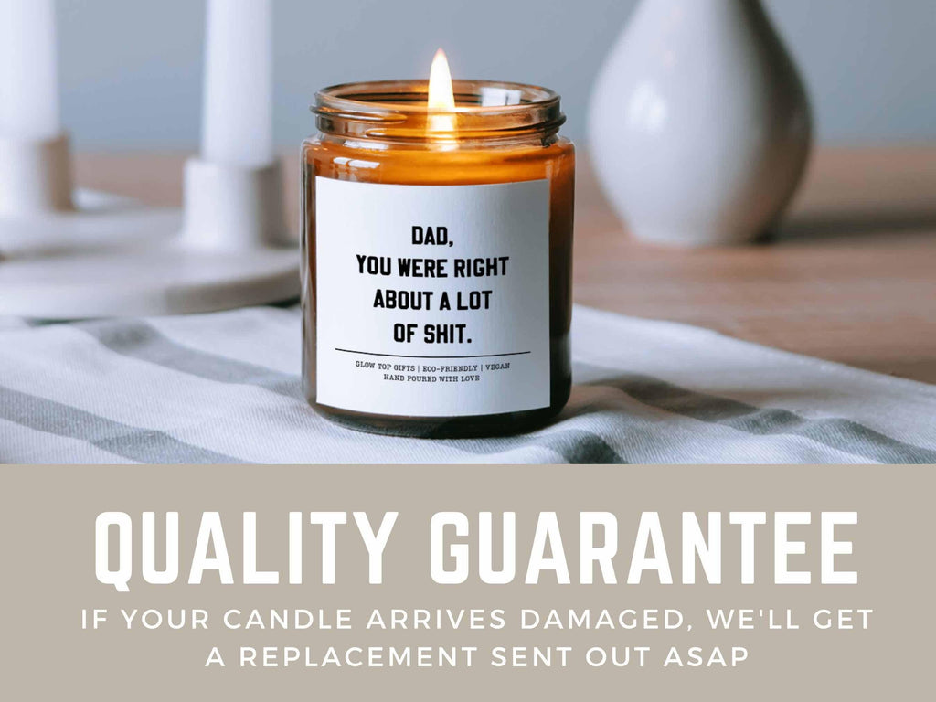Dad You Were Right Funny Father's Day Gifts for Dad, Dad Birthday Gift, Funny Candle Gifts for Dad, Best Dad Ever Gift, Gift for Dad