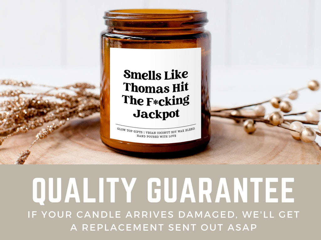 Engagement Candle Gift for Couple Funny Gifts Wedding Candle, Personalized Candle, Bachelorette Party, Funny Candles, Custom Engagement Gift