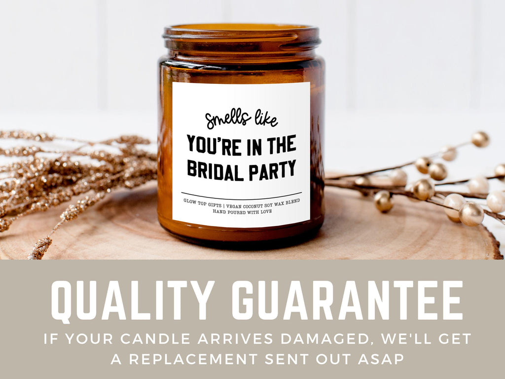 Bridesmaid Gifts for Bridal Party, Bridesmaid Proposal Gifts, Funny Bridal Party Candles, Bulk Bridesmaid Proposal Gift Ideas Bachelorette