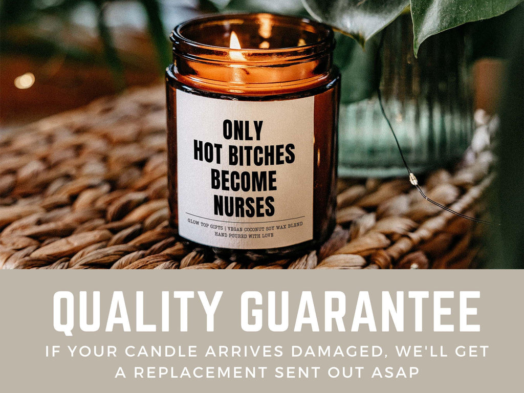 Nursing School Graduation Candle Gift, Look at you Becoming a Nurse and Shit, New Nurse Gift, Gift for Nursing School Grad, Best Friend Gift