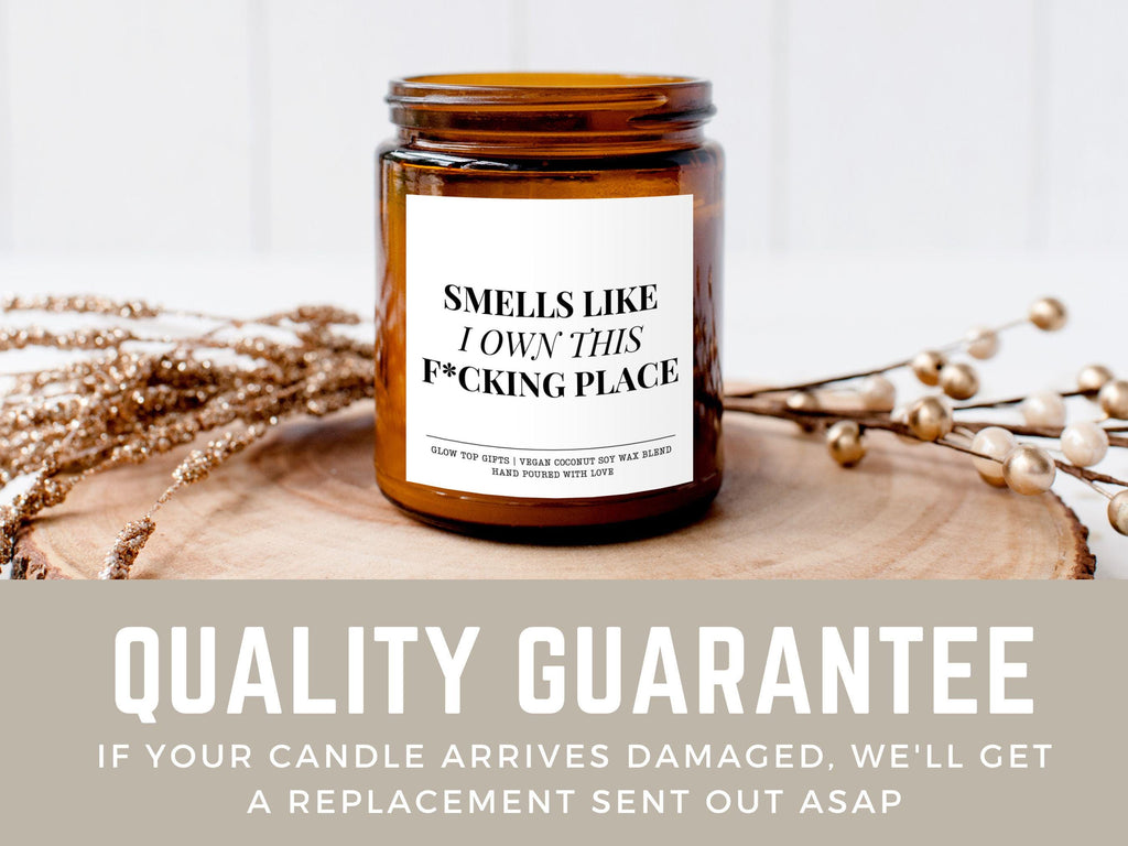 New Home Gift for New Homeowner Gift Housewarming Candle House Warming Gift New House Gifts Moving Away Gift Smells Like I Own This Place