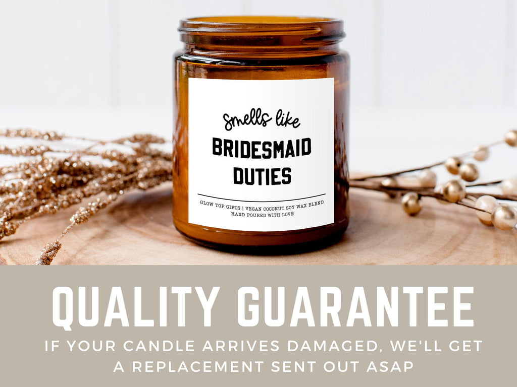Bridesmaid Gifts for Bridal Party, Bridesmaid Proposal Gifts, Funny Bridal Party Candles, Bulk Bridesmaid Proposal Gift Ideas Bachelorette